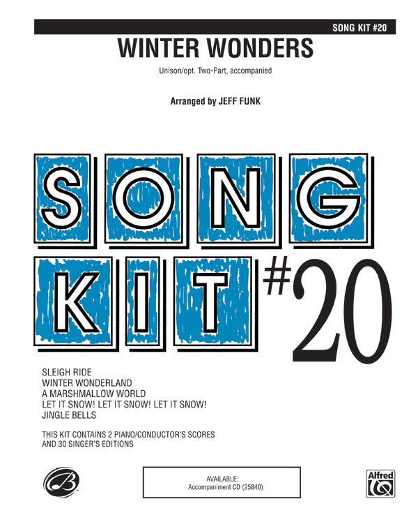Winter Wonders: Song Kit #20 Cover Image