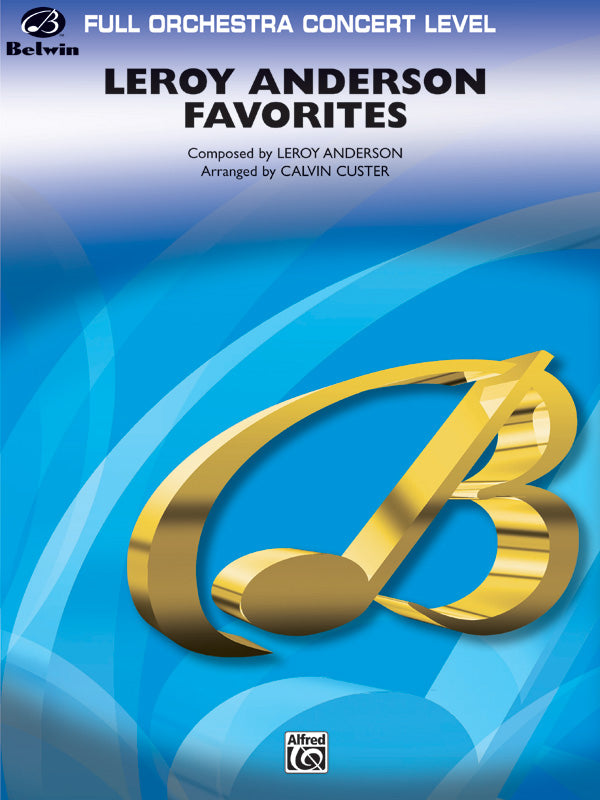 Leroy Anderson Favorites: 2nd B-flat Trumpet Sheet Music Preview