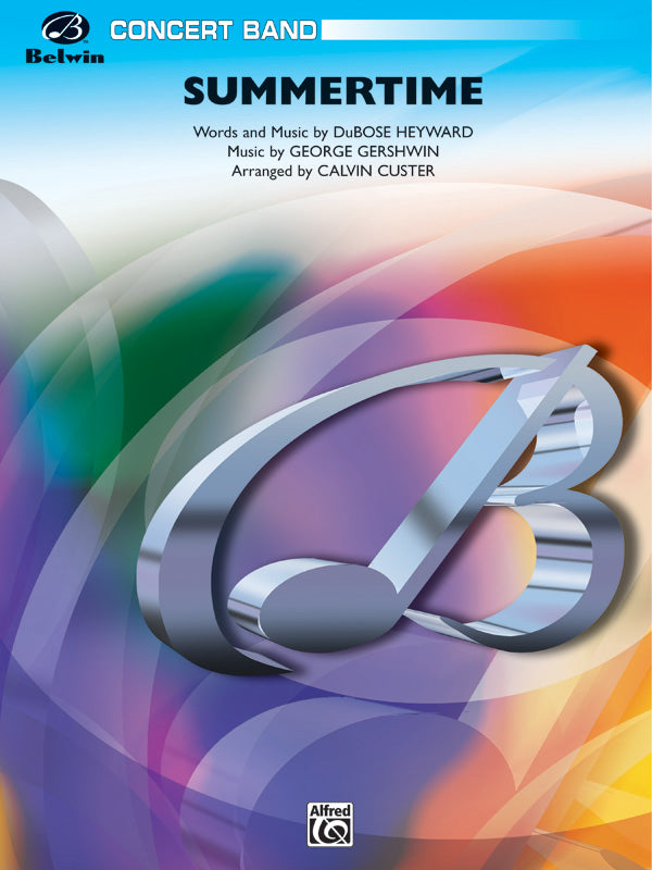 Summertime: 1st B-flat Clarinet Sheet Music Preview