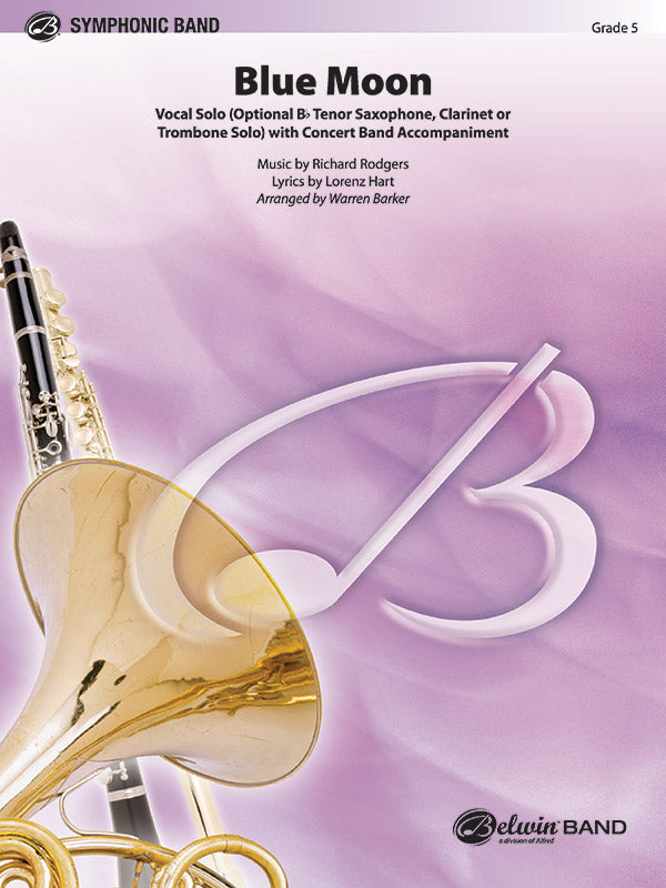 Blue Moon: 1st B-flat Clarinet Sheet Music Preview