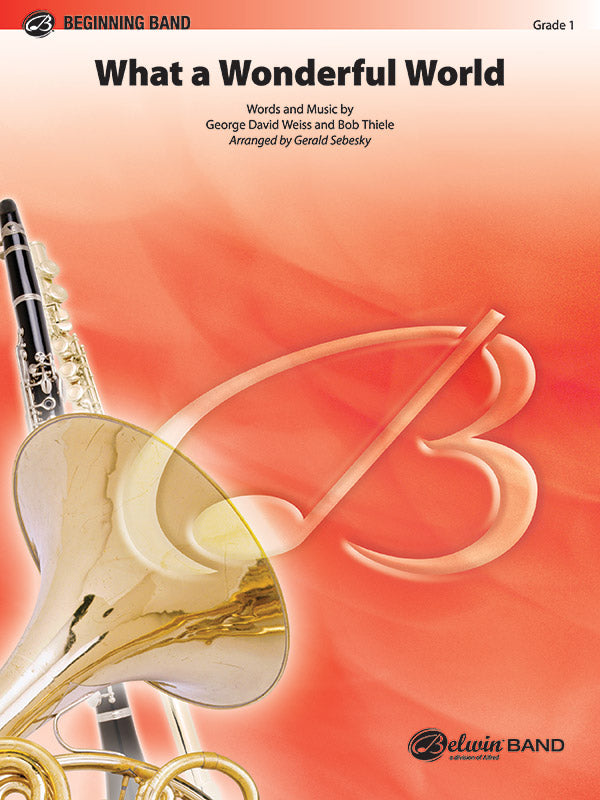 What a Wonderful World: 1st B-flat Clarinet Sheet Music Preview