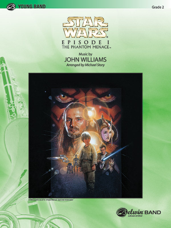 Star Wars®: Episode I The Phantom Menace, Highlights from Sheet Music Preview