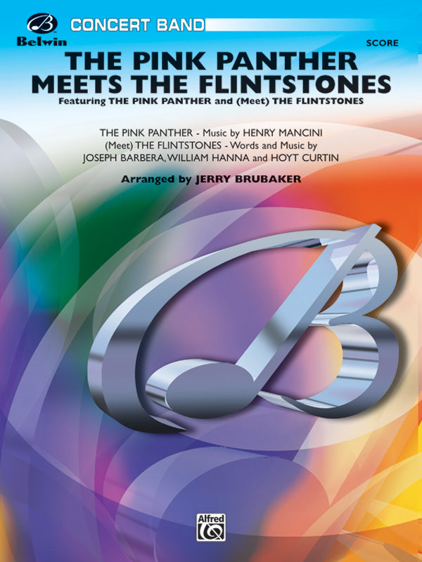 The Pink Panther Meets the Flintstones: Baritone B.C. Sheet Music Preview
