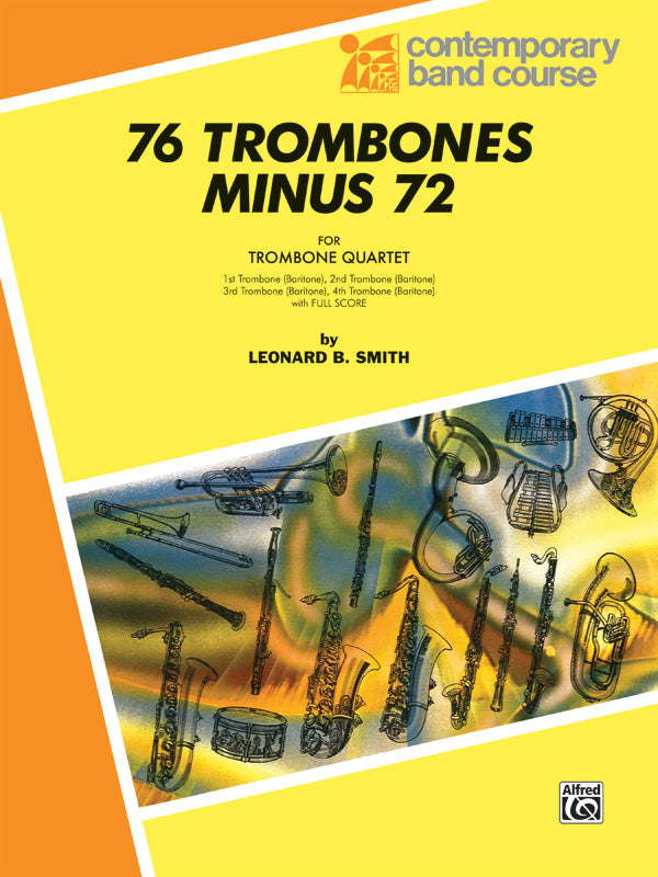 76 Trombones Minus 72 Cover Image