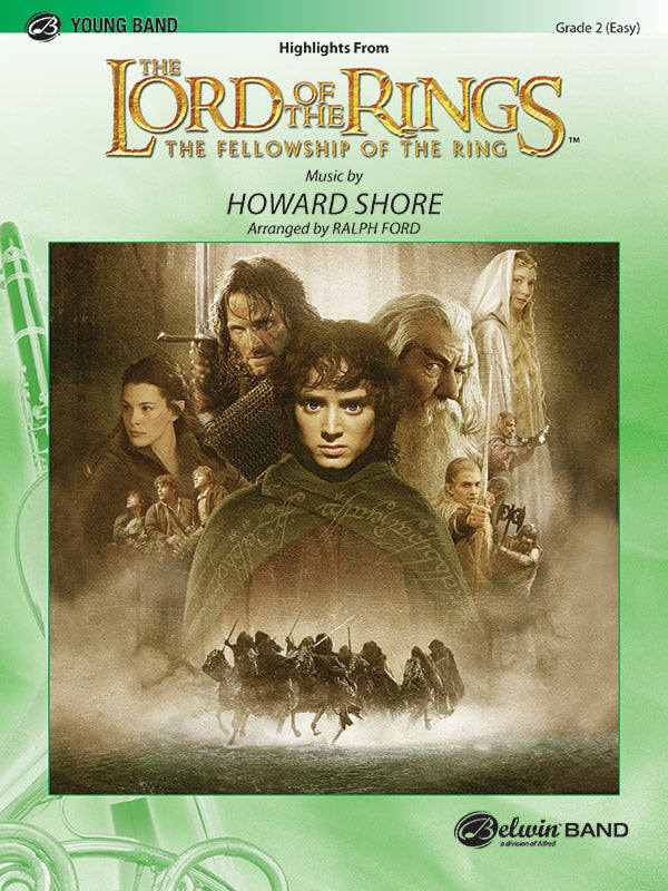 <I>The Lord of the Rings: The Fellowship of the Ring,</I> Highlights from Cover Image