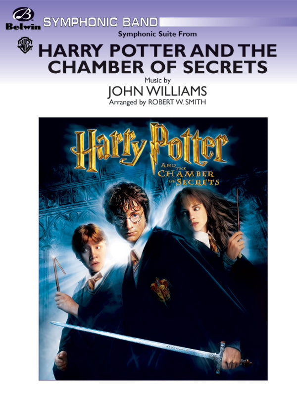 Harry Potter and the Chamber of Secrets, Symphonic Suite from: 1st B-flat Trumpet Sheet Music Preview