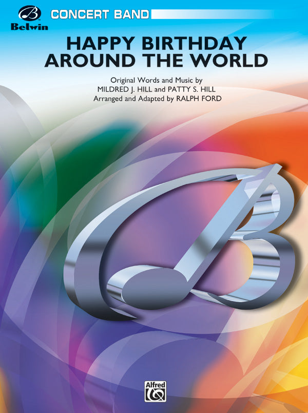 Happy Birthday Around the World: 3rd B-flat Trumpet Sheet Music Preview