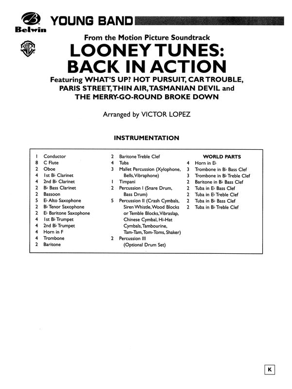 Looney Tunes: Back in Action Cover Image