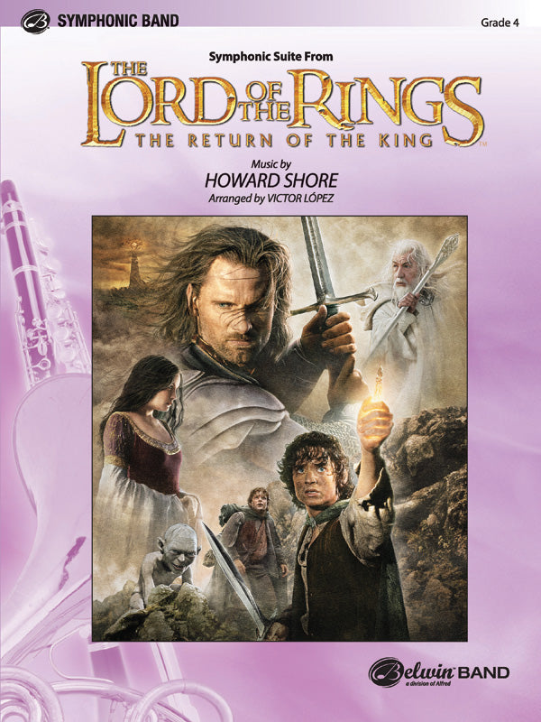 The Lord of the Rings: The Return of the King, Symphonic Suite from: 3rd F Horn Sheet Music Preview