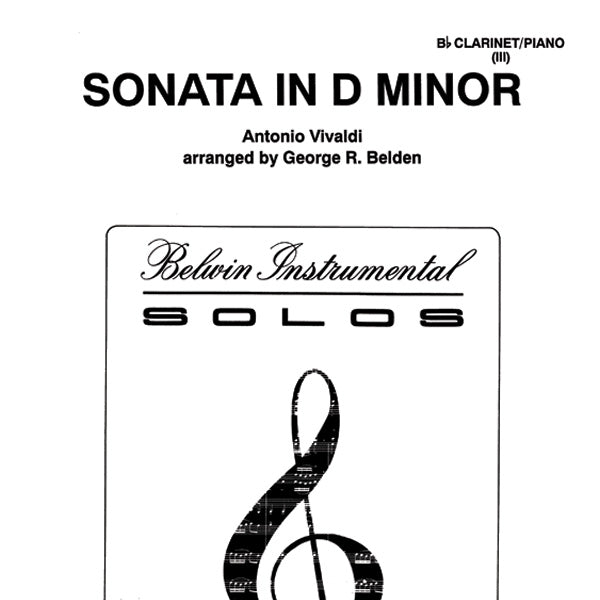 Sonata in D Minor Cover Image