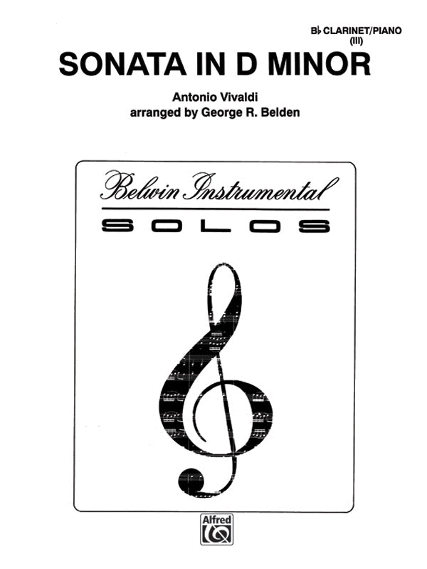 Sonata in D Minor Cover Image