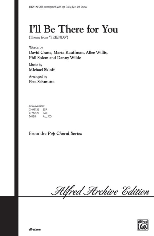 I'll Be There for You (Theme from "Friends") Sheet Music Preview