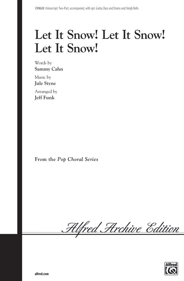 Let It Snow! Let It Snow! Let It Snow! Sheet Music Preview