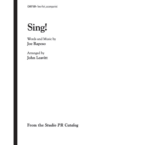 Sing! Cover Image