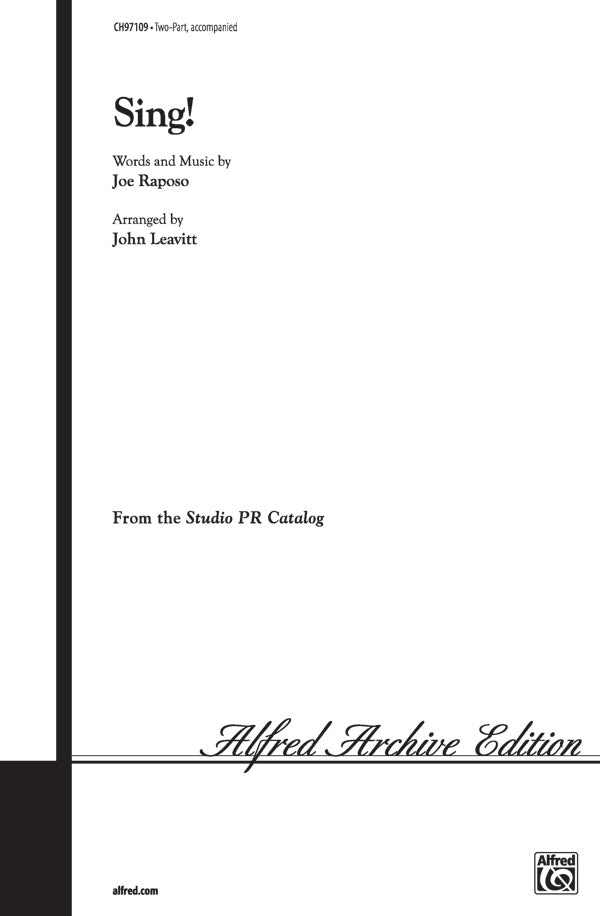 Sing! Cover Image
