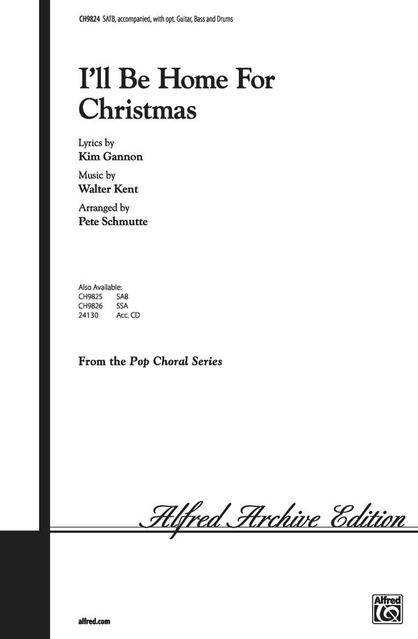 I'll Be Home for Christmas Sheet Music Preview