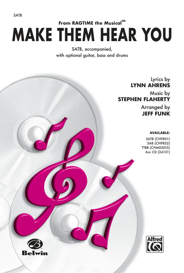 Make Them Hear You (from <I>Ragtime</I> The Musical™) Sheet Music Preview