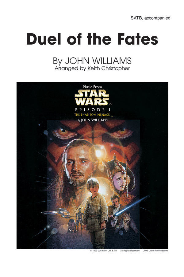 Duel of the Fates (from Star Wars® Episode I: The Phantom Menace) Cover Image