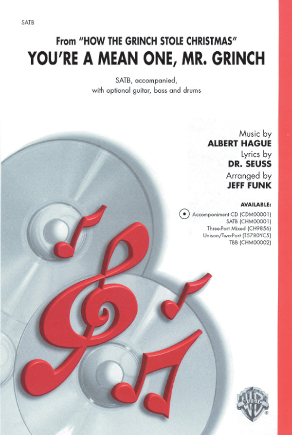 You're a Mean One, Mr. Grinch (from "How the Grinch Stole Christmas") Sheet Music Preview