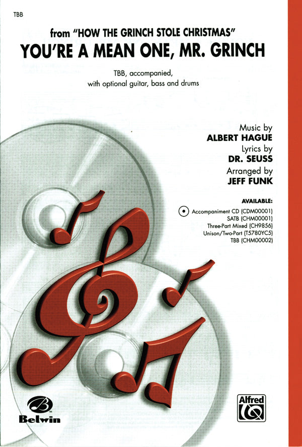 You're a Mean One, Mr. Grinch (from "How the Grinch Stole Christmas") Sheet Music Preview