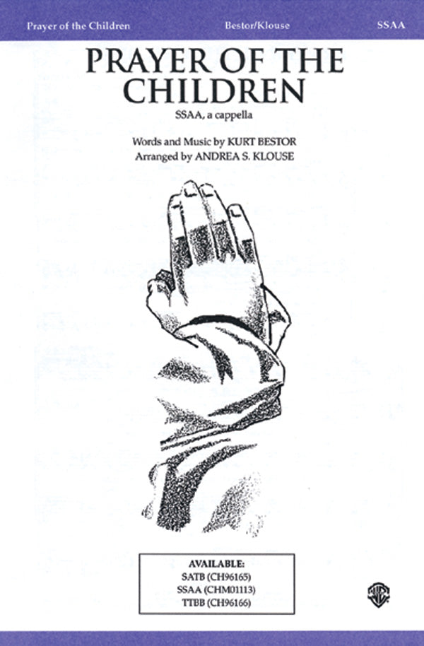 Prayer of the Children Sheet Music Preview