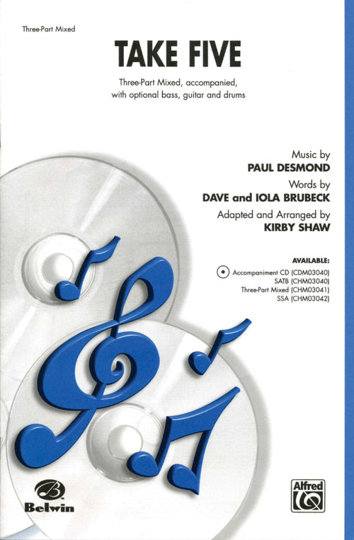Take Five Sheet Music Preview