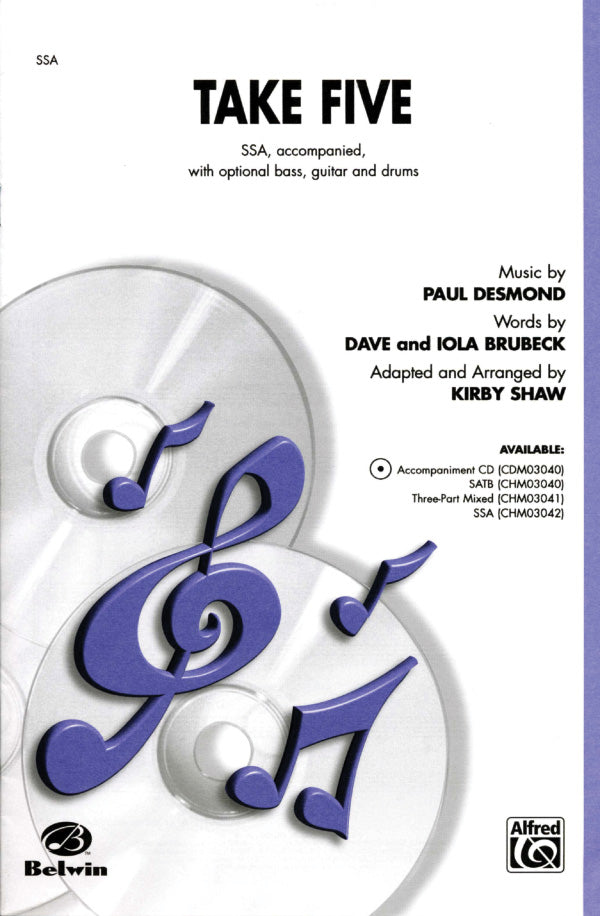 Take Five Sheet Music Preview
