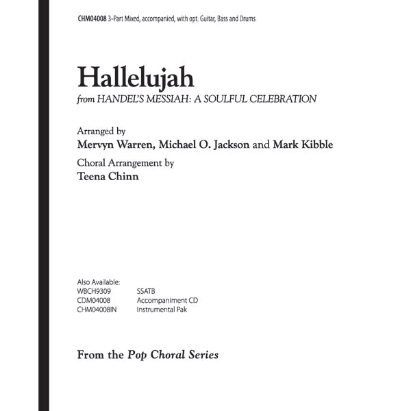 Hallelujah from <I>Handel's Messiah: A Soulful Celebration</I> Sheet Music Preview
