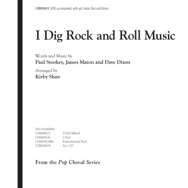 I Dig Rock and Roll Music Cover Image