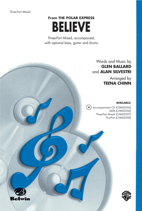 Believe (from <I>The Polar Express</I>) Sheet Music Preview
