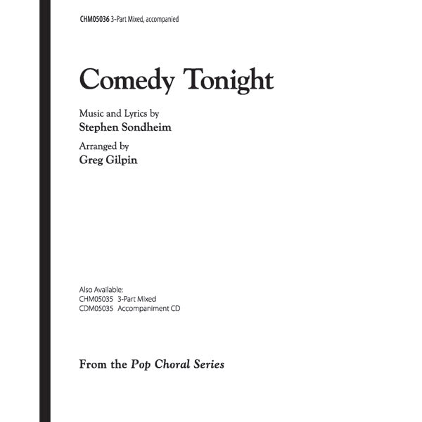 Comedy Tonight Sheet Music Preview