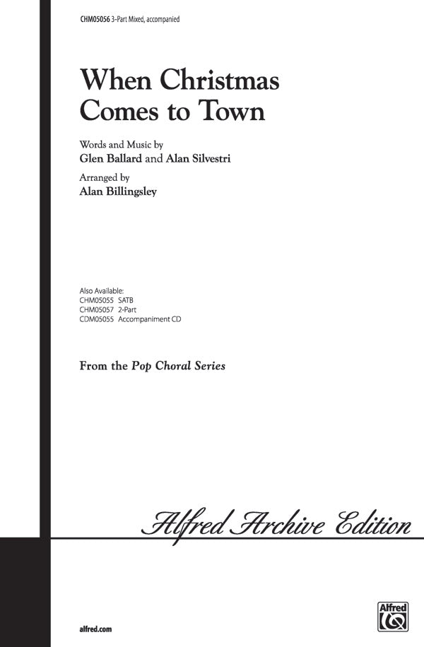 When Christmas Comes to Town (from <I>The Polar Express</I>) Sheet Music Preview