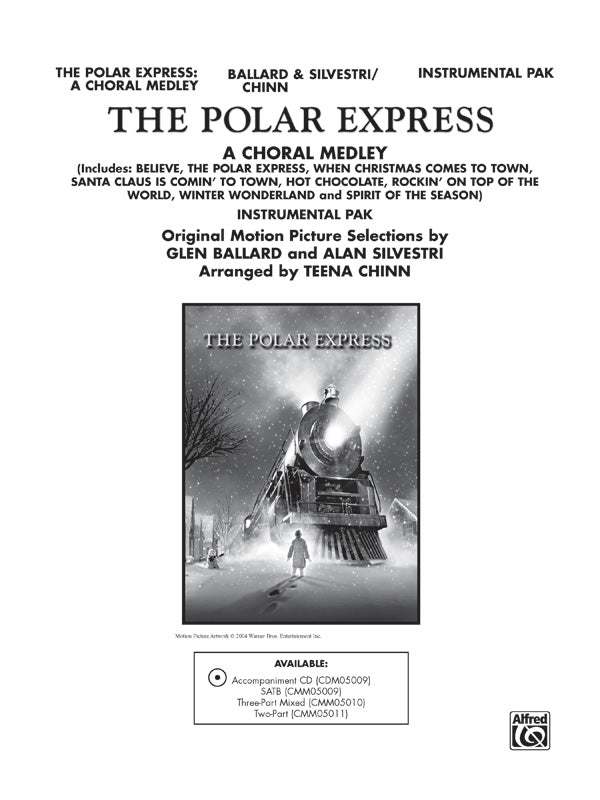 The Polar Express: A Choral Medley: 1st Trombone Sheet Music Preview