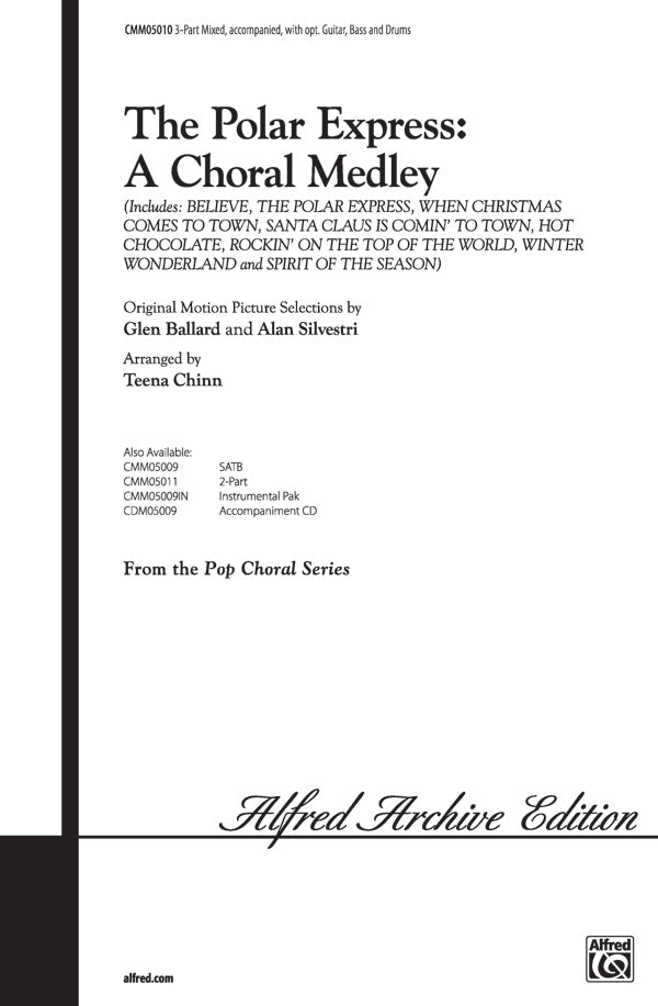 The Polar Express: A Choral Medley Sheet Music Preview