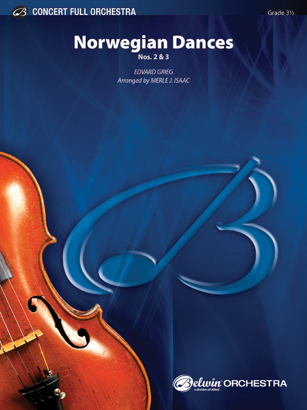 Norwegian Dances Nos. 2 & 3: Viola Sheet Music Preview