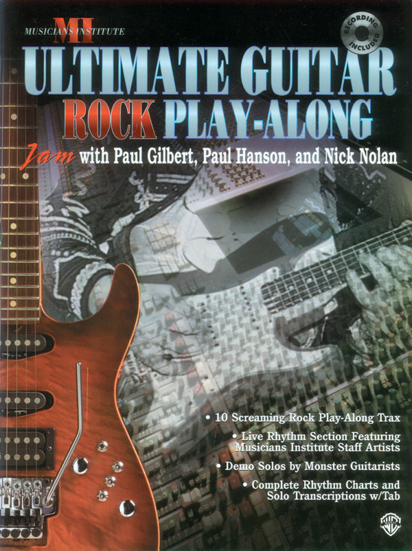 Ultimate Play-Along Guitar Trax: Rock Cover Image