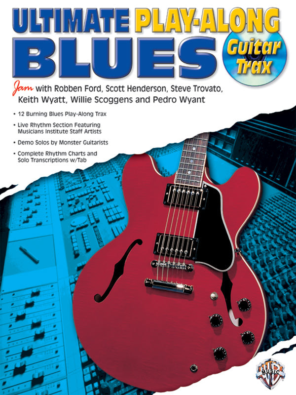 Ultimate Play-Along Guitar Trax: Blues Cover Image
