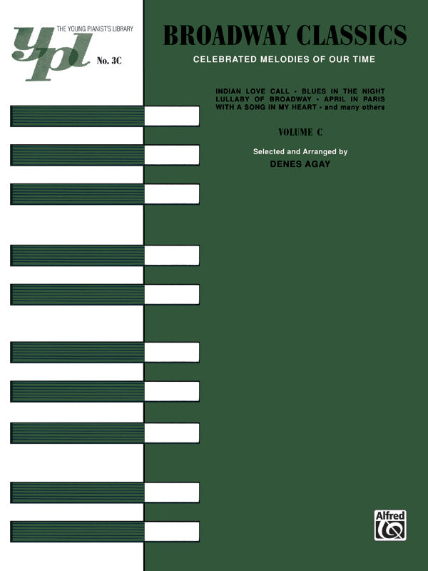 The Young Pianist's Library: Broadway Classics for Piano, Book 3C Cover Image