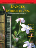 The Young Pianist's Library: Dances -- Baroque to Jazz, Book 13A Cover Image