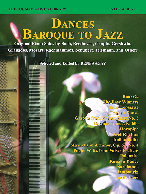 The Young Pianist's Library: Dances -- Baroque to Jazz, Book 13C Cover Image