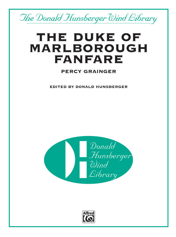 The Duke of Marlborough Fanfare Cover Image