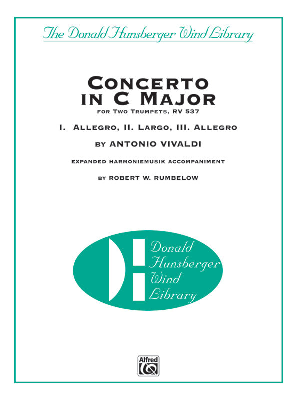 Concerto in C Major for Two Trumpets (I. Allegro, II. Largo, III. Allegro) Cover Image