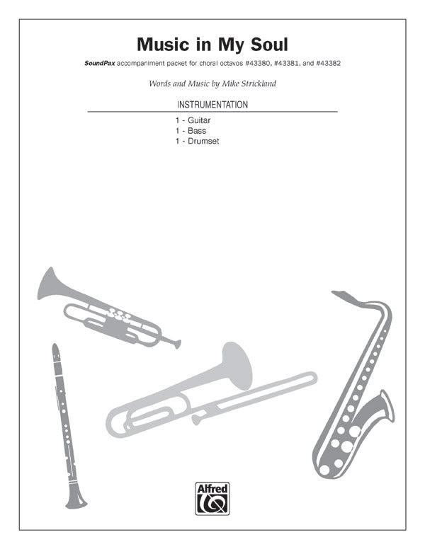 Music In My Soul: Drumset Sheet Music Preview