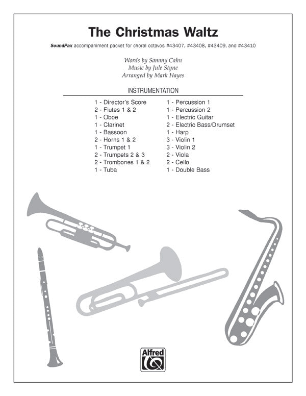 The Christmas Waltz: Horns 1 & 2 Sheet Music Preview