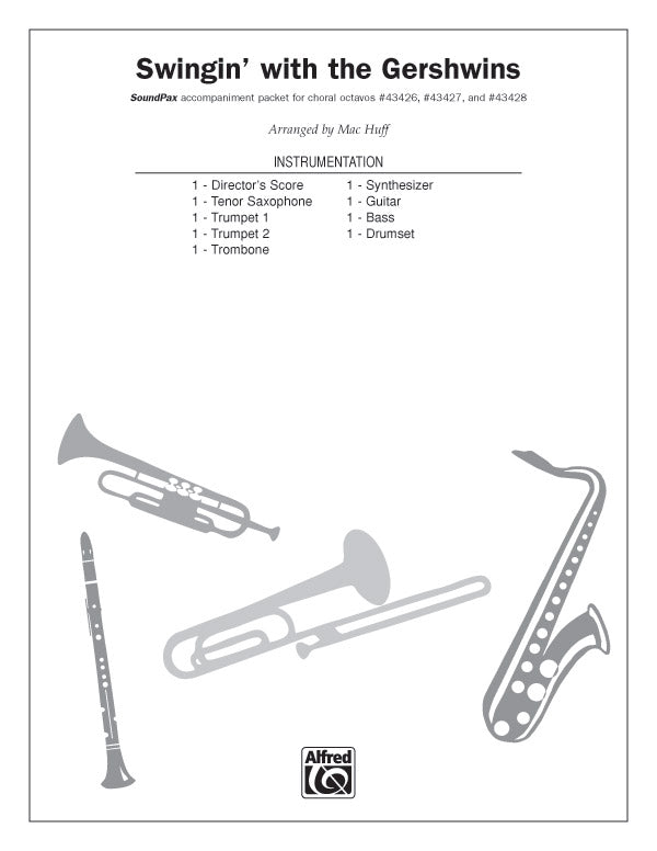Swingin' with the Gershwins!: Drumset Sheet Music Preview