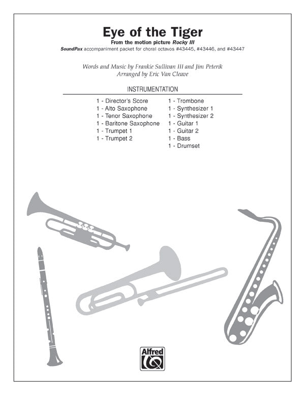 Eye of the Tiger Sheet Music Preview