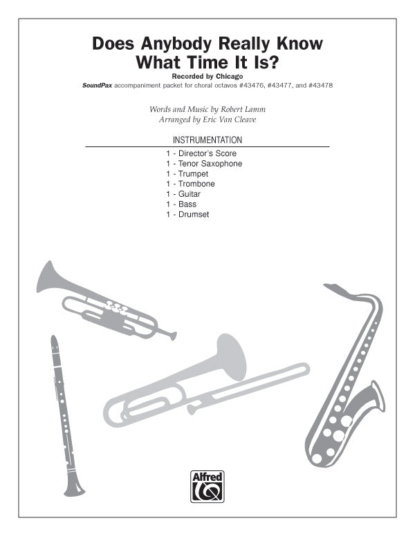 Does Anybody Really Know What Time It Is?: Guitar Sheet Music Preview