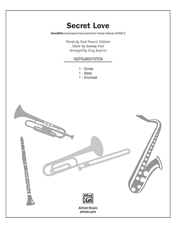 Secret Love                                                                                                                                                                                                                                                                                                  Sheet Music Preview