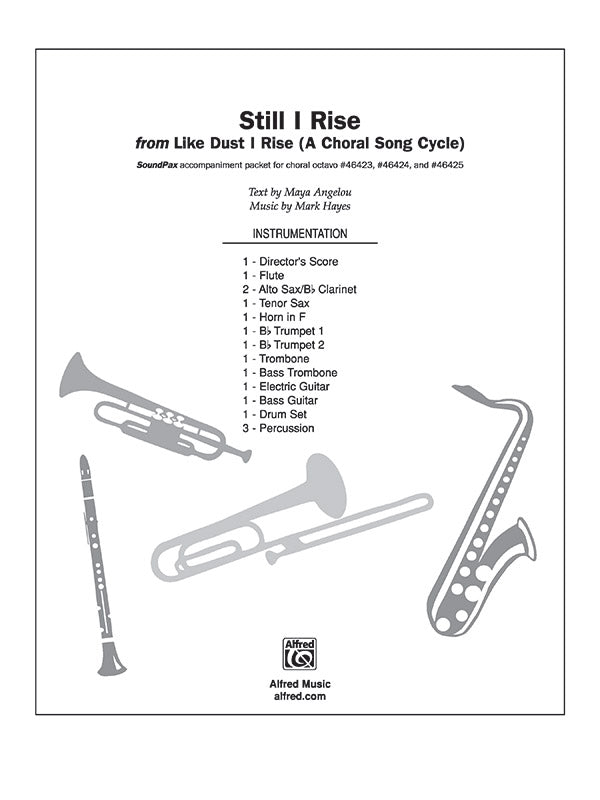 Still I Rise: 1st Percussion Sheet Music Preview