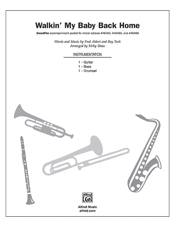 Walkin' My Baby Back Home                                                                                                                                                                                                                                                                                    Sheet Music Preview